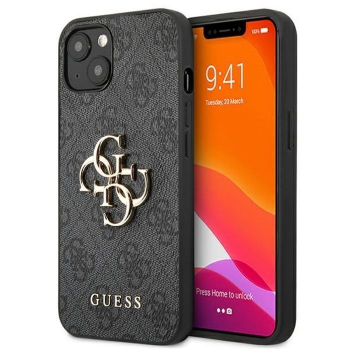 Coque de téléphone Guess iPhone 13 4G Big Metal Logo Protection contre les chocs - vue 4