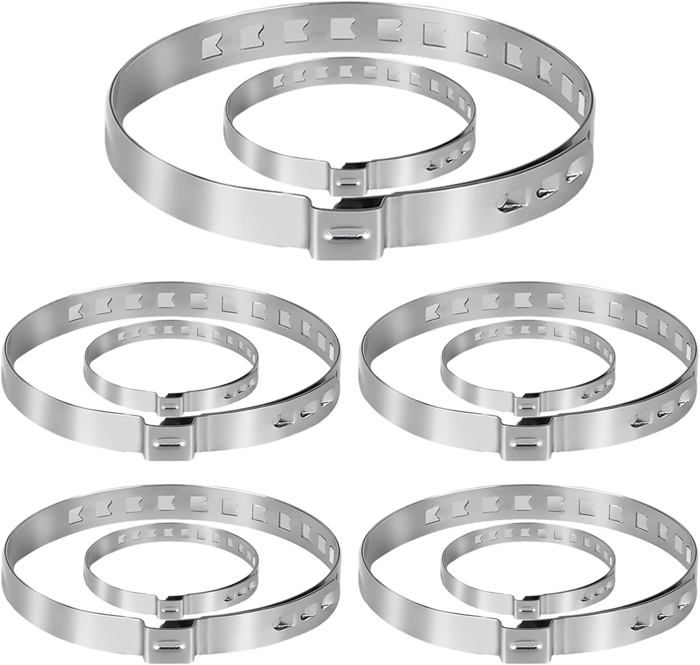 10 Colliers De Serrage Fendu Inox 5/8 Pouces – Summit Collars