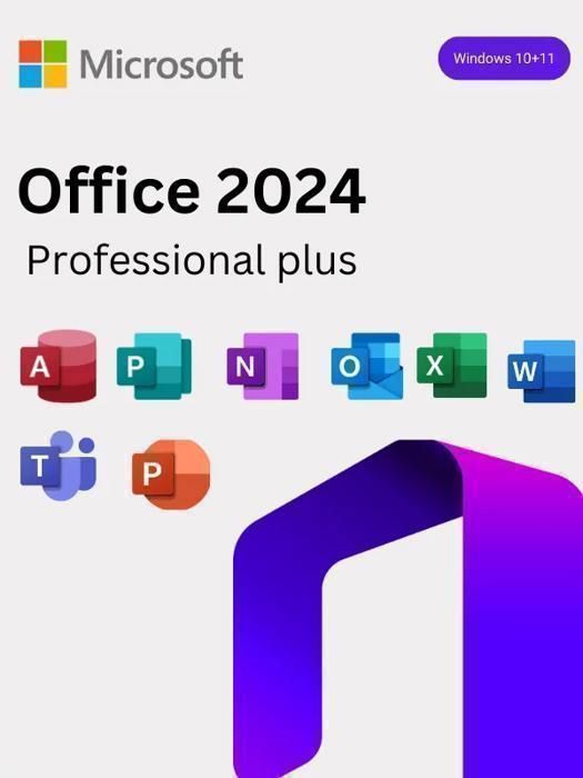 Microsoft Office 2024 Professional Plus pour 3 PC – Windows 32/64  Livraison 2H par email – En téléchargement