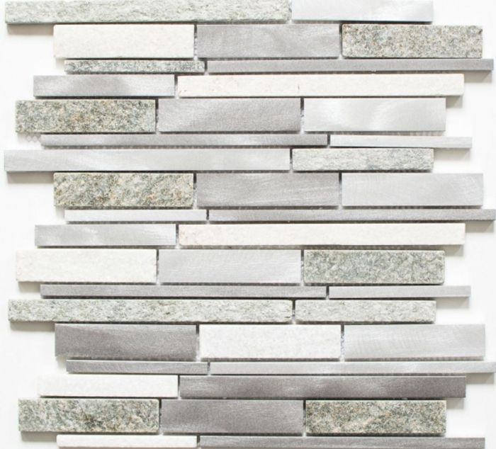 Carreaux Pierre Naturelle Travertin Nestor Argent Romain Vieillie