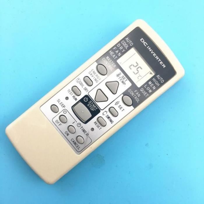 Télécommande de Remplacement pour Climatiseur Fujitsu AR-RCD1C AR-RCD1E AR-RCE1C - Compatible GSA35LKC GSA26LKC