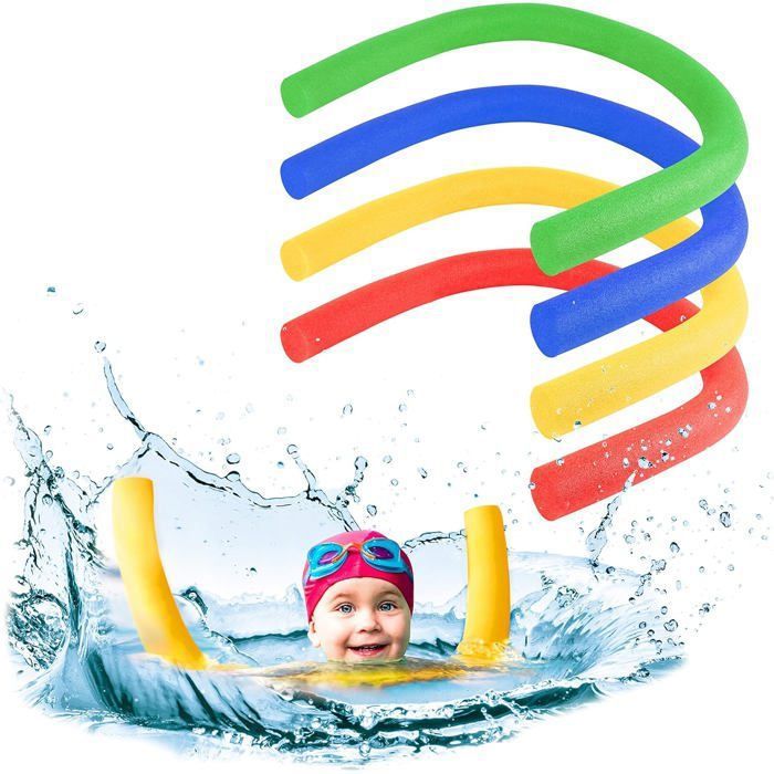 Wow World Of Watersports – Nouille De Piscine Extra Large 116,8 Cm – Flotteur En Mousse Antidérapant – Résiste UV, Sel Et Chlore – Porte Jusqu'à 113 Kg