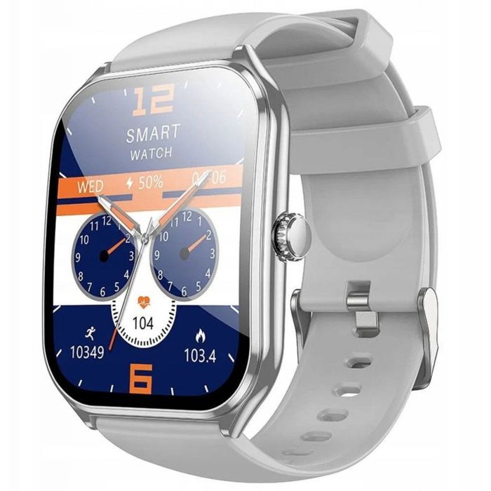 Montre connectée - HOCO - Y28 - AMOLED - fonction conversation - argent