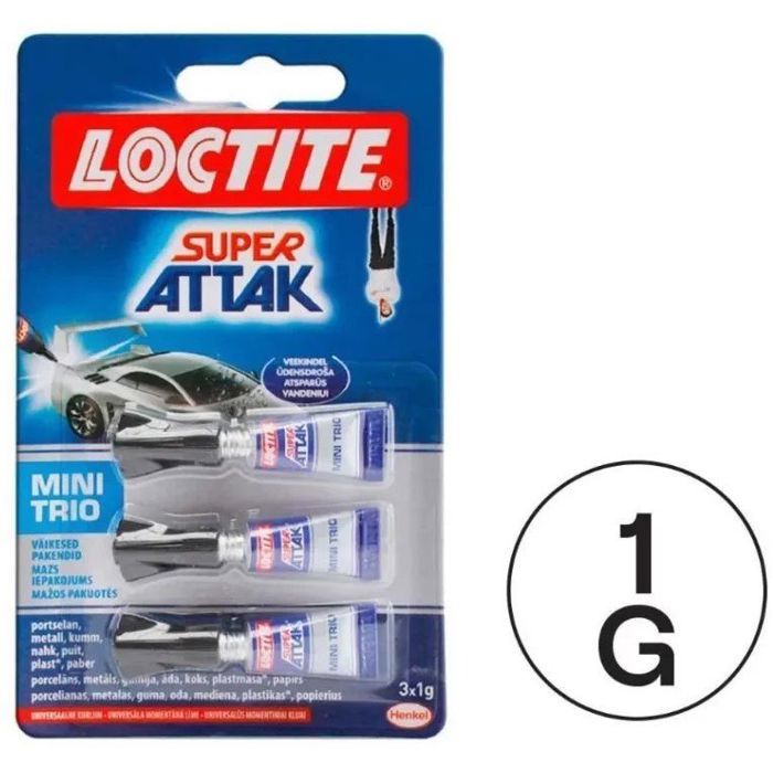 Colle Malizia Colle Loctite Super Bond Mini Trio 3G - Cdiscount Bricolage
