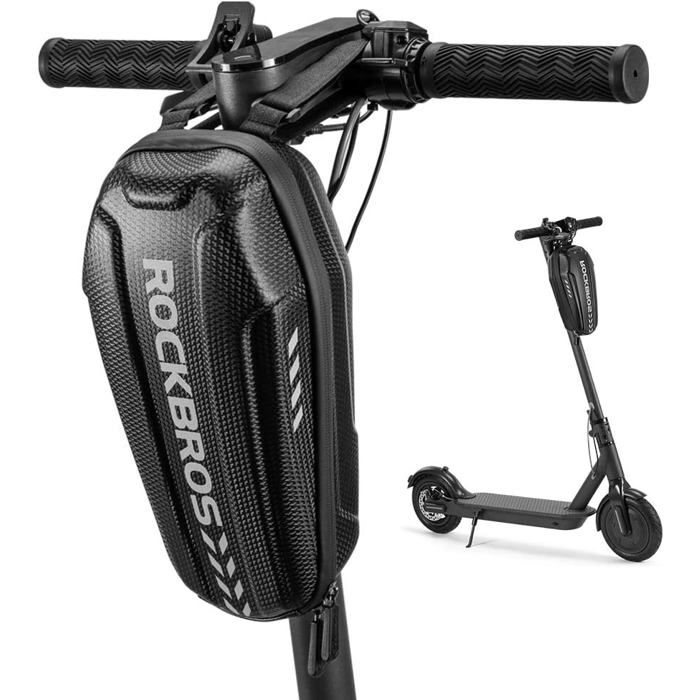 Sacoche Trottinette Électrique 2L/3L Sacoche Guidon Vélo Pliable Sac Scooter Pour Téléphone Portefeuille Clé Antivol Gants B[OO228]