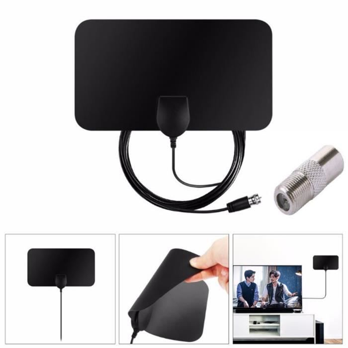 Antenne TV'intérieur numérique HDTV 4K, mini divulguer VHF(172 240Mhz ...
