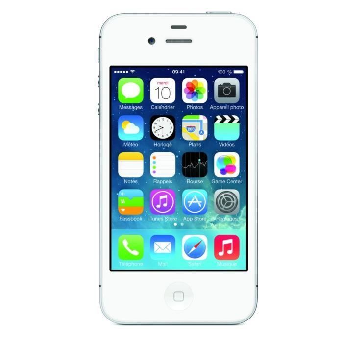IPHONE 4S 8GB BLANC GSM PAS CHERE Cdiscount Téléphonie