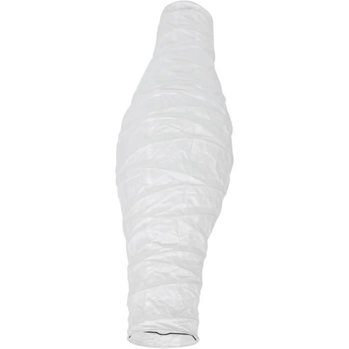 Abat-jour Papier Origami Design - Suspension Nordique 43x25cm - Blanc - Sans Ampoule