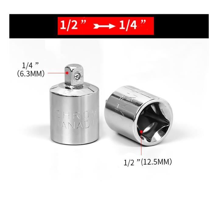 Coffret douilles professionnel 92 pièces - Magnusson - 2 clés à cliquet - Vanadium et chrome - Bricolage