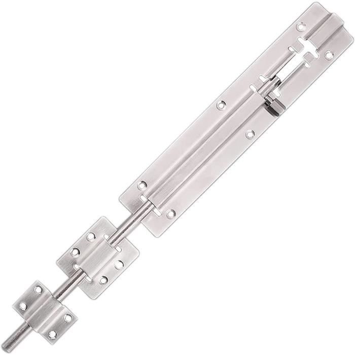 Verrou à Ressort Porte Loquet Boulon Serrure Pêne 400/12 MM Fermeture