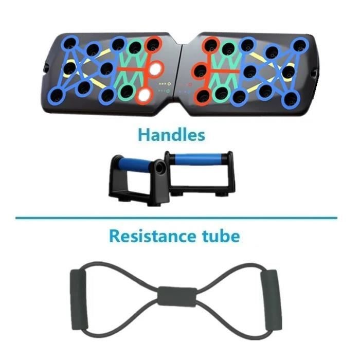 Planche de musculation pushup pour la musculation à domicile