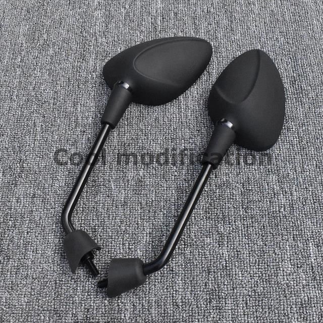 UPTBSFLS For Vespa Primavera 50 2T 4T Primavera 125 4T Primavera 150 4T Motorcycle Mirrors Rearview Accessories Motorcycle(Black - View #2