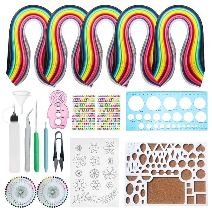 Kit Outils Quilling Complet - Accessoires Et Fournitures Pour Papiers Quilling Créatifs