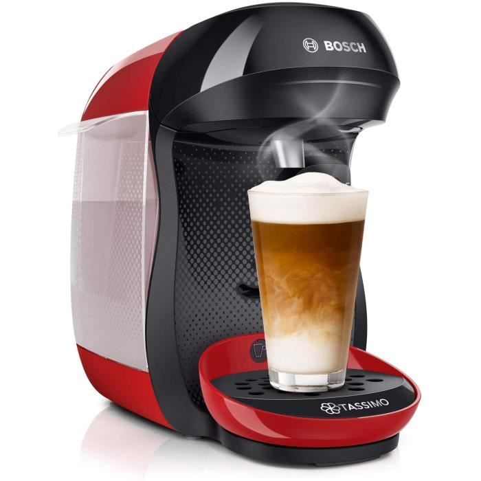 Bosch Tassimo Happy TAS1003 – Machine à café à capsules – Cafetière multi boissons pour plus de 40 boissons – Avec [89]