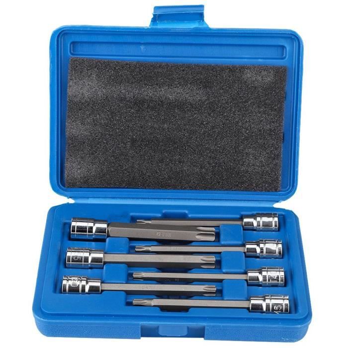 7pcs 3 / 8inch Drive Extra Long Set Torx Star Bit Set-TIP - Cdiscount Auto
