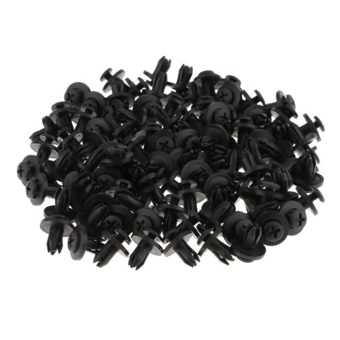 Lot De 10 Clips De Seuil De Porte Intérieure VVO® Pour Certains Land Rover - Blanc - Plastique - Neuf En Emballage