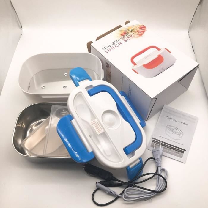 Boîte Repas Isotherme En Acier Inoxydable - 1/2/3 Compartiments, étanche, Pour Déjeuner école Ou Bureau - 6