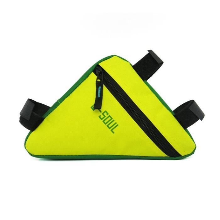 Sac de cadre avant de téléphone de vélo de montagne, sac de barre
