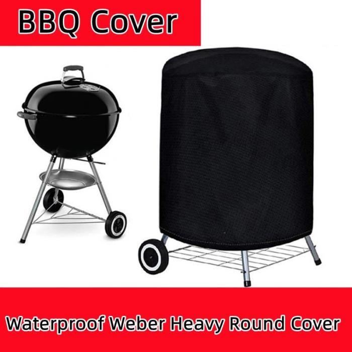 Housse De Protection Pour Barbecue Rond - Couverture Imperméable, Résistante, Avec Aérations, Allemagne