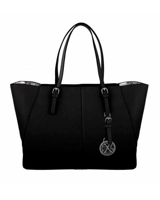 Sac à main - Christian Lacroix - Plaza 3 - 21 litres - Polyuréthane - Noir
