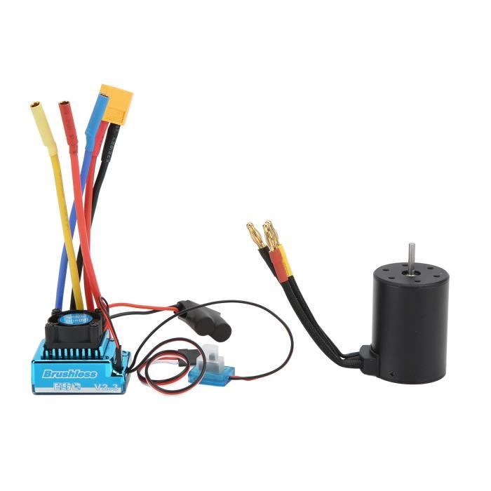 Alomejor RC Car Brushless Motor ESC Kit 3600KV Motor und 35A ESC Combo Set für 1/14 1/16 RC Car