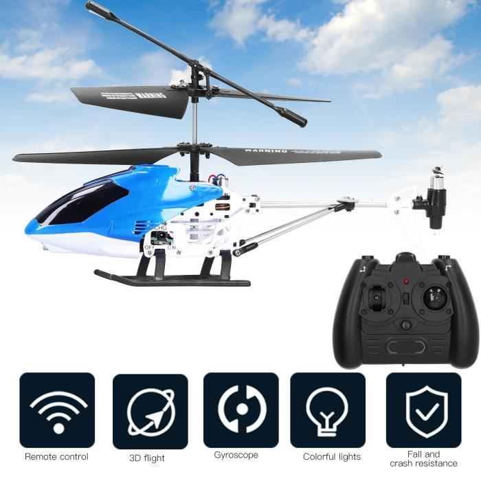 Hélicoptère Jouet Volant à Corde - Lanceur Inclus, Sans Piles, Pour Enfants 3 Ans Et Plus (couleurs Assorties)
