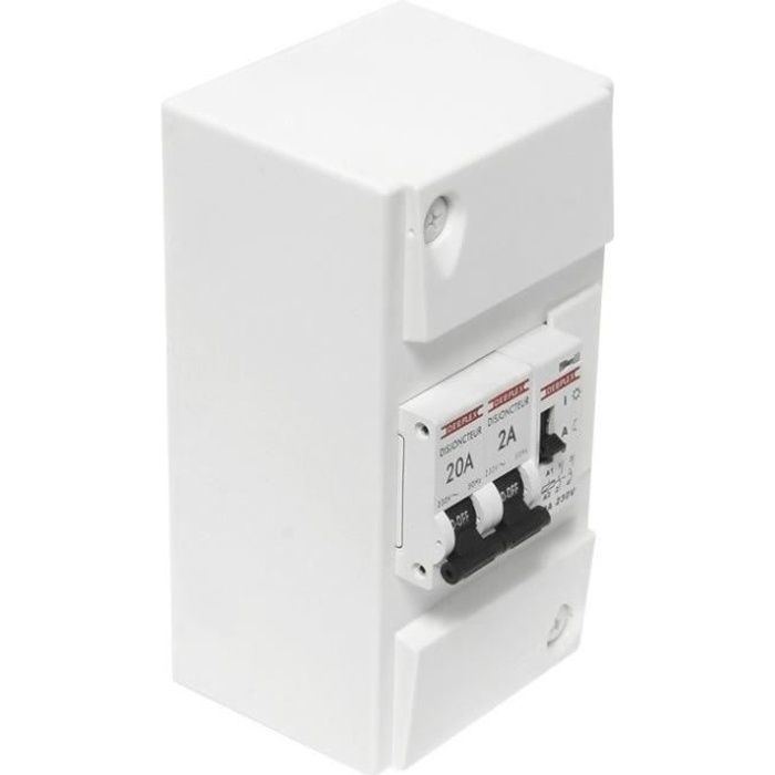 Coffret Pré-câblé Contacteur AEG Pour Chauffe-eau - Réf 284078219 - Neuf