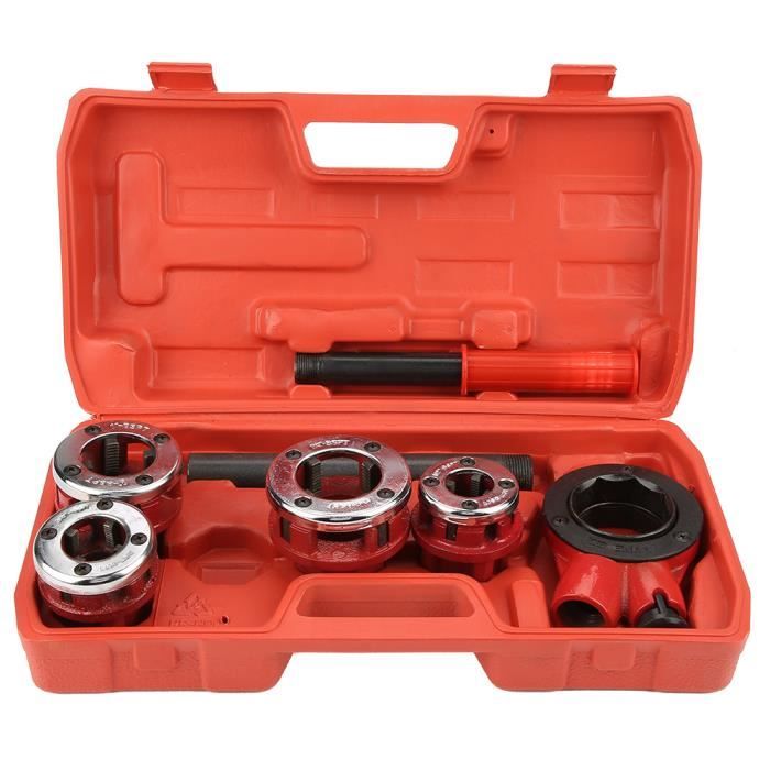 Matrice De Filetage Ronde G5/8" En Acier Allié - Pour Réparer Ou Créer Des Filets Sur Tubes | 6 Trous à Copeaux