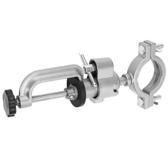 Support Perceuse En Alliage D'Aluminium – Rotatif à 360°, Fixation Pour Meuleuse