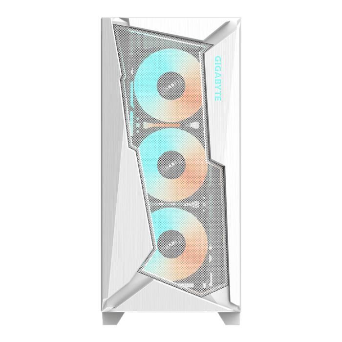 Boîtier tour - GIGABYTE - C301 GLASS - Blanc - E-ATX/ATX - Verre trempé