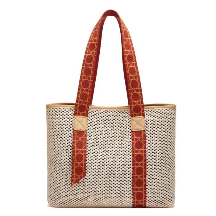 Sac Bandoulière Femme En Nylon à Carreaux – Léger, Spacieux Et Réglable