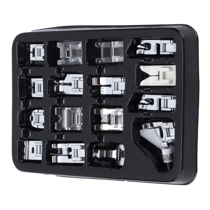 16pcs - Jeu De Pieds Presseurs Pour Machine à Coudre Domestique,de