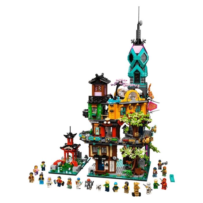 Ninjago Les jardins de la ville de NINJAGO Reconditionné - Lego reconditionné disponible sur Cdiscount Seconde Vie