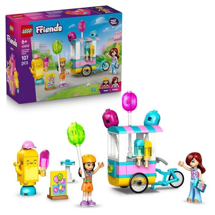 LEGO Friends Le stand de glaces et de ballons 42692 - vue 5