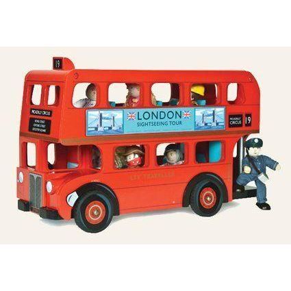 Jouet Premier Age - Le Toy Van - London Bus - Garçon - 3 ans - Intérieur - Rouge