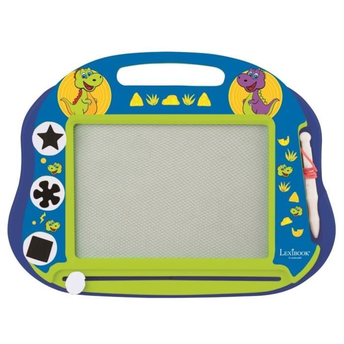 Magnétique Enfant LEXIBOOK Dinosaure Effaçable Avec Tampons Magnétiques
