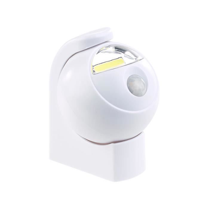 Lampe sans fil à LED COB 120 lm et capteur PIR