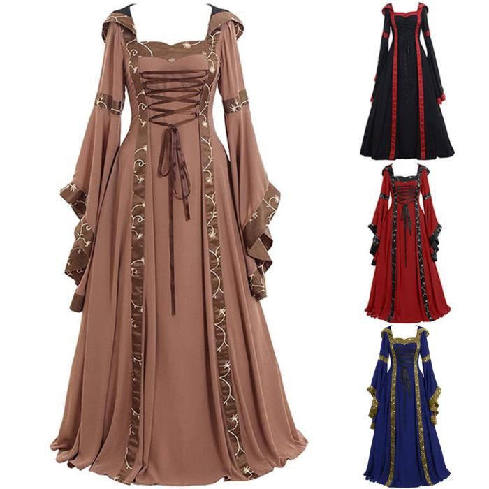 Robe medieval femme - Achat / Vente pas cher