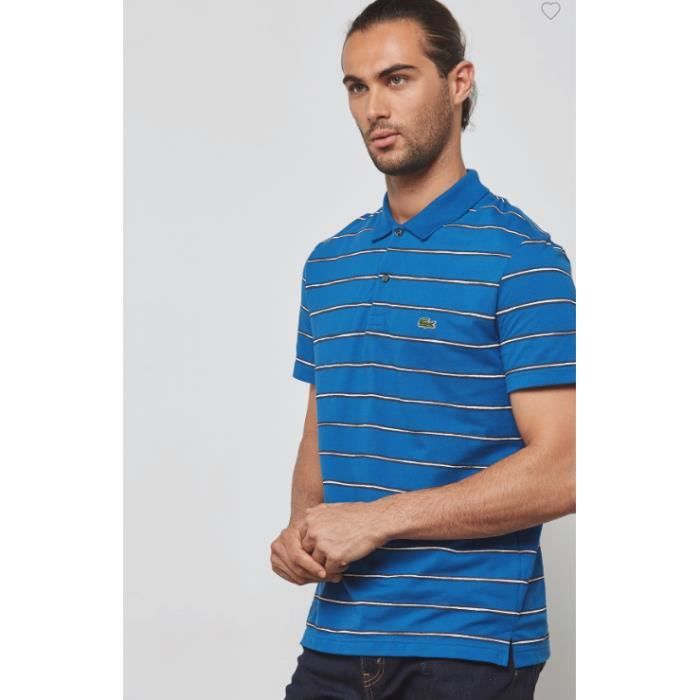Polo lacoste on sale bleu roi
