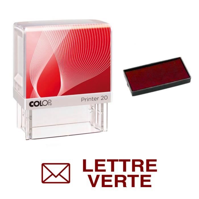Tampon Encreur Rectangulaire Rose Rouge - 40x40 Mm, Idéal Pour Mariage, Lettres Et Documents