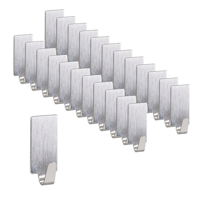 Lot De 96 Crochets à Chevilles Blancs Pour Panneaux Slatwall - Modèle OnlyHangers 9804W