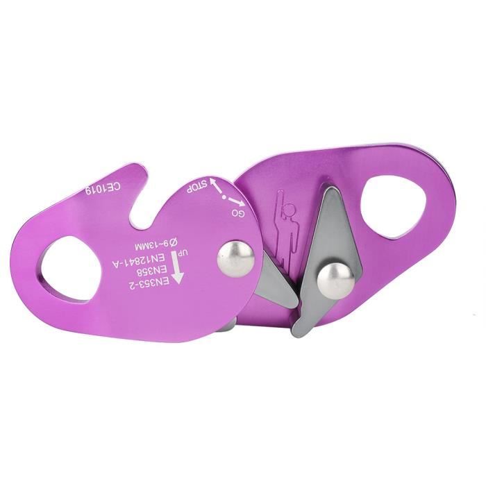 Lot De 3 Colliers De Serrage Pour Corde D'escalade - Crochet De Fixation Pour Corde De 3,8 - Équipement De Fitness