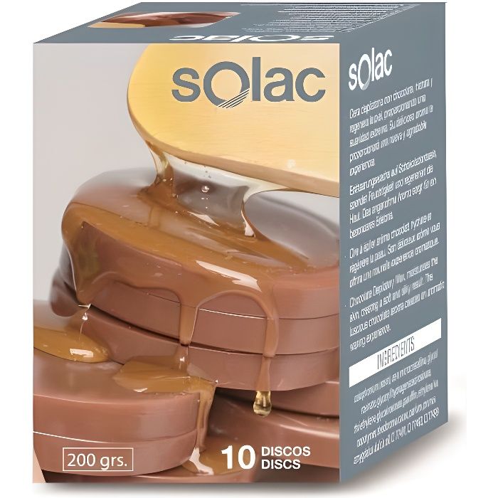 Solac 21284 Recharge de 10 pastilles cire chocolat
