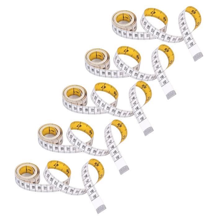 Lv.life Ruban à Mesurer Souple Règle De Boucle Dissimulée De Couleur En