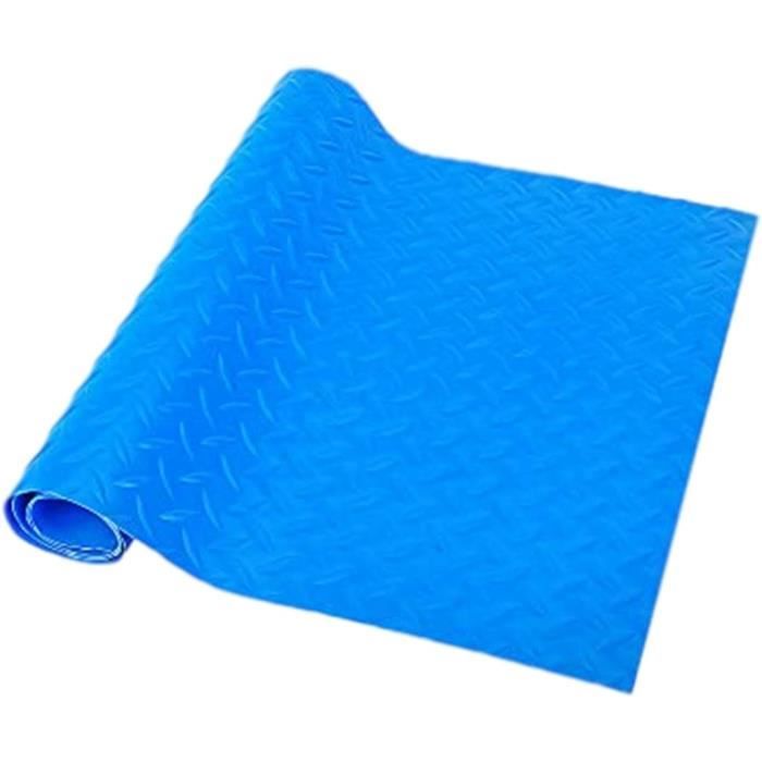 Tapis D'échelle Pour Piscine Hors-sol 90x40 Cm - Caoutchouc Antidérapant, Protège Le Liner | Évite Glissades Et Usure, Roulable Pour Rangement
