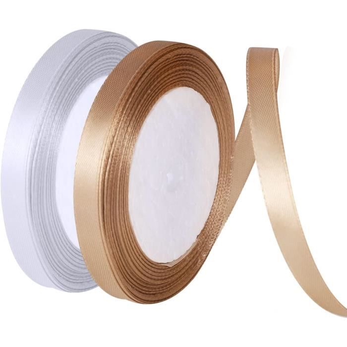 6 Rouleaux Rubans de Noël, Kalolary Rubans de Buffle à Carreaux Rouges