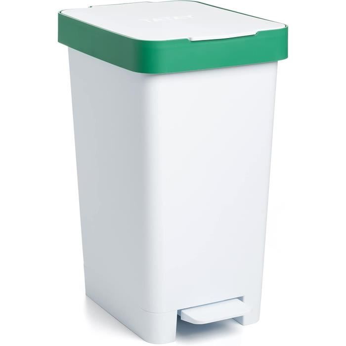 TATAY Poubelle Organique Cuisine 6L | Composteur Cuisine Smart avec Support et Vis Incluses TATAY Poubelle Organique Cuisine 6L | Composteur Cuisine Smart avec Support et Vis Incluses