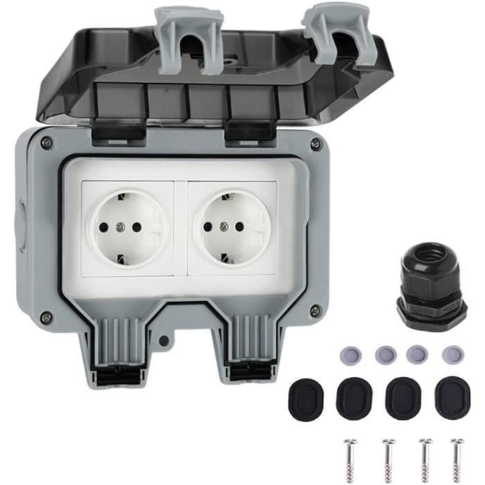 4 Pièces Type 86 Réversible Cache Interrupteur Murale Prise Mural