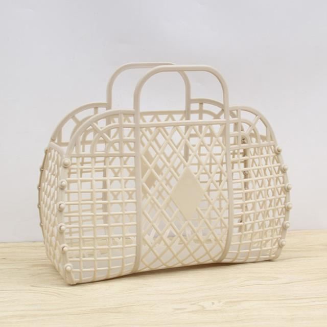 Panier à Linge Pliable En Feutre Pour Enfant - Forme éléphant, 34x35cm, Rangement Jouets Et Vêtements, Gris Foncé - 2