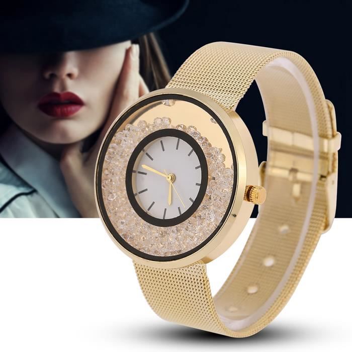 Montre Timex Q vintage pour femme à quartz en acier